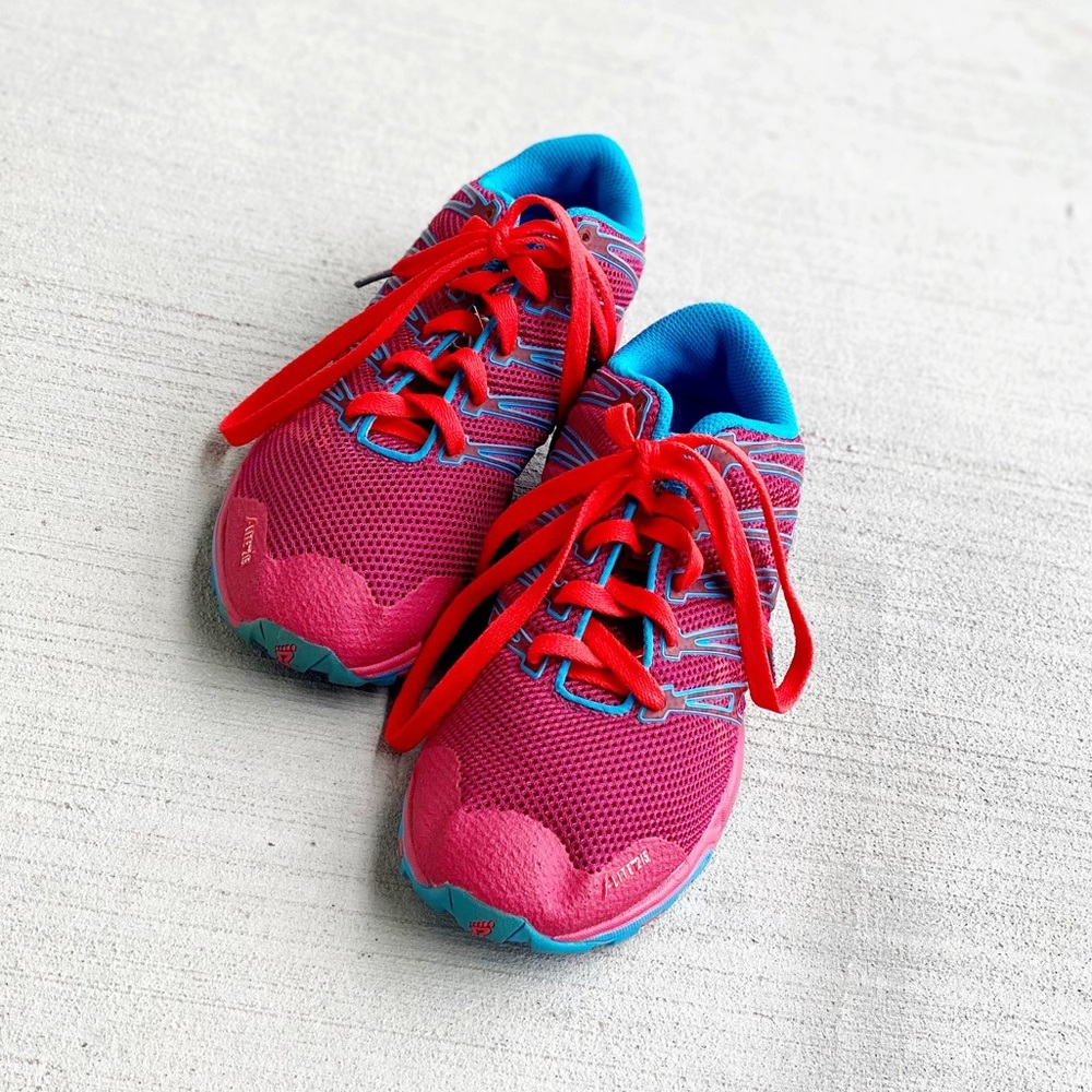 Inov-8 Unisex Pink, Blue & Orange Sneakers